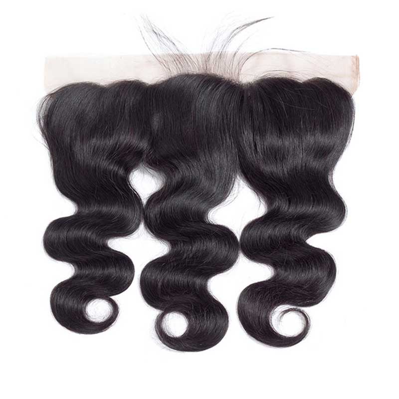Rose Hair 1Pcs Body Wave 13x4 Lace Frontal Brazilian Virgin Hair
