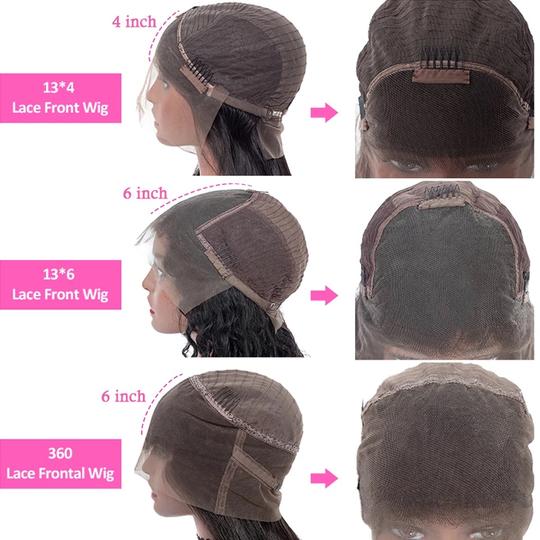 Rose Hair Best Brazilian Virgin Human Hair 13*4/ 13*6/ 360/ Full Lace Wig 150% Density Long Hair All Texture - Rose Hair