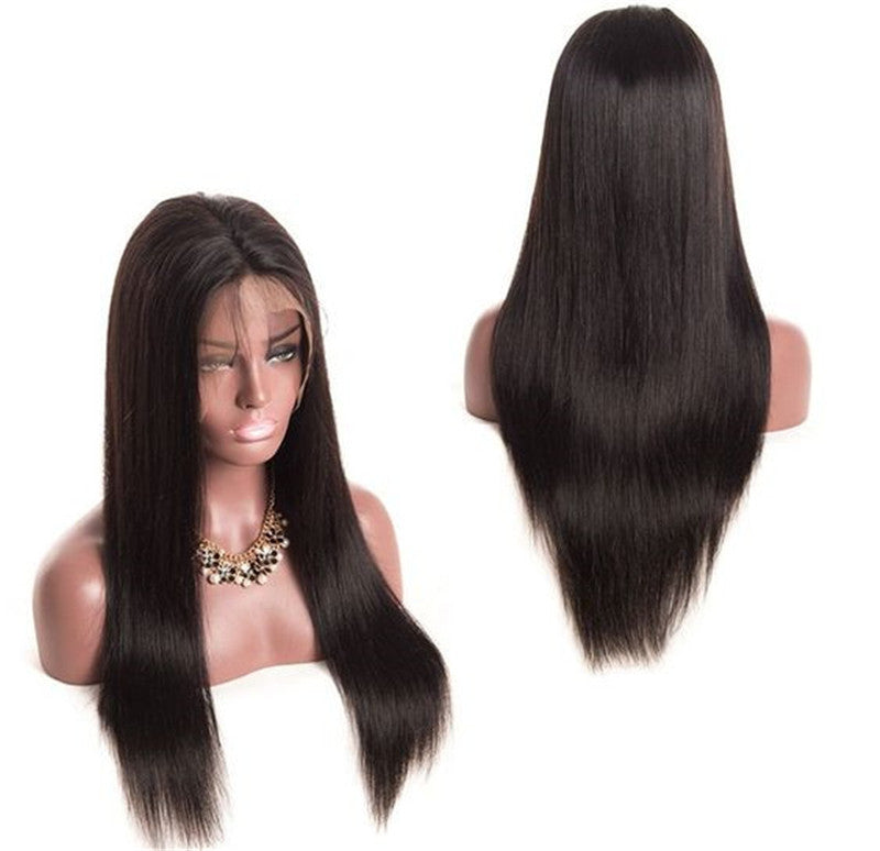 150% Density Affordable Best Human Virgin Hair 13x6 Lace Front Wig - Rose Hair