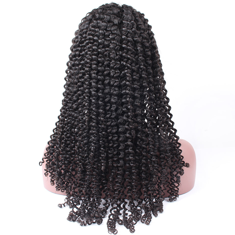 Rose Hair Full Lace Kinky Curly Best Brazilian Virgin Human Hair Gorgeous Soft Hair Wig - Rose Hair