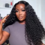 Rose Hair Deep Curly 13x6 HD Lace Wig Human Hair Wig