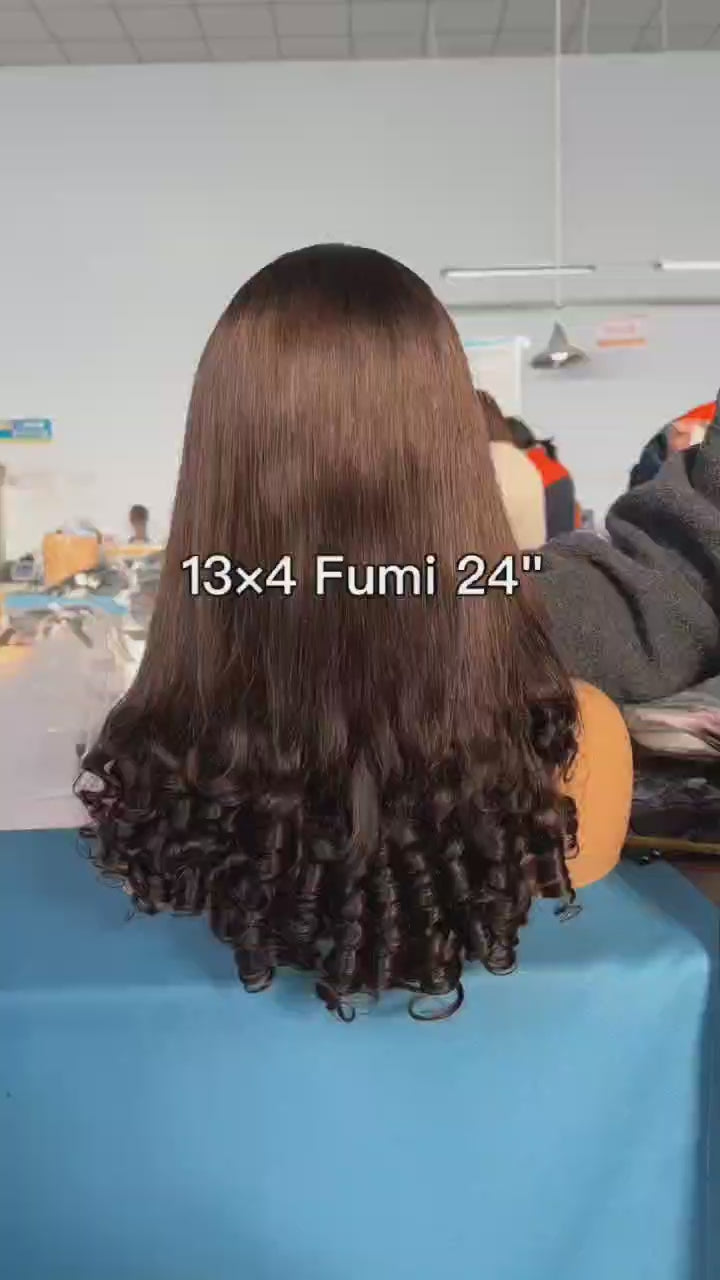 13x4 Lace Frontal Wig Fumi Hair 24inch High Density