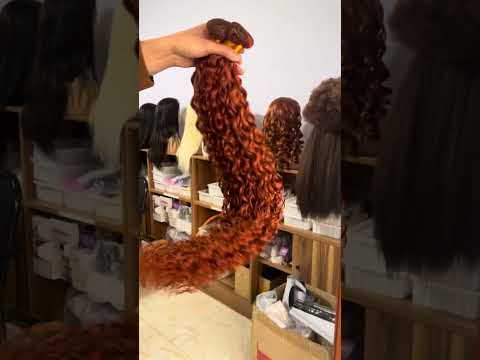 Rose Hair Costom 3 Bundles Reddish Brown 