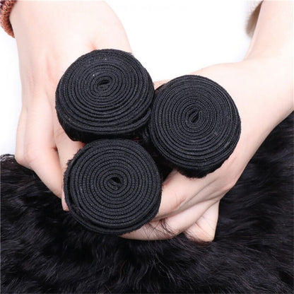 Rose Hair 15A Grade 3 Bundles Kinky Straight Brazilian Virgin Hair Bundles