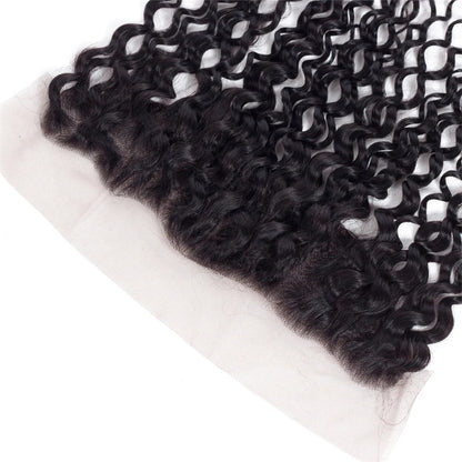 Rose Hair 1Pcs Water Wave 13x4 Lace Frontal Brazilian Virgin Hair