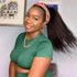 Rose Hair Affordable&Beginner Friendly Voluminous Kinky Straight Headband Wig - Rose Hair