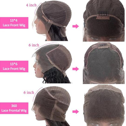 Rose Hair Best Brazilian Virgin Human Hair  13*4/ 13*6/ 360/ Full Lace Wig 150% Density Long Hair All Texture - Rose Hair