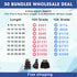 Wholesale Rosehair 10A/15A Grade 30 Bundles All Texture Brazilian Unprocessed Hair Deal - Rose Hair