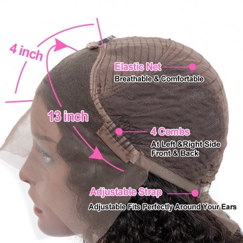 New 13x4 HD Lace Straight Wigs Human Hair Wigs Transparent Lace Front Wigs