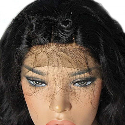 Body Wave Short Cut 13x4 Frontal Lace Wig - Rose Hair