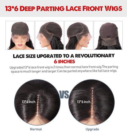 Deep Side Part Bob Wig 13x6 Lace Frontal Wig - Rose Hair
