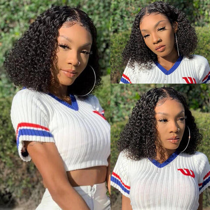 RoseHair 4*4 Lace Closure Wig Affordable Best Virgin Human Hair High Density All Texture - Rose Hair
