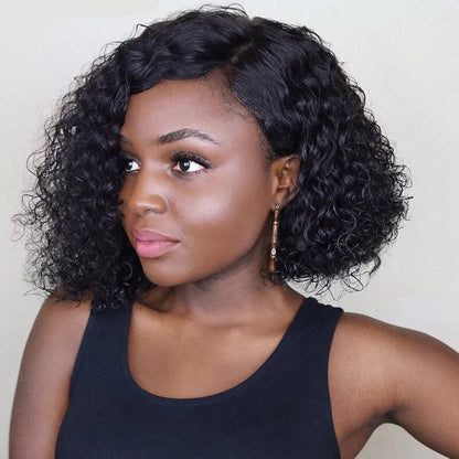 RoseHair Pre Plucked Best Brazilian Human Hair Bob Wig 180% High Density All Texture - Rose Hair