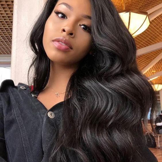 RoseHair 13*6 Glueless Lace Frontal Wig Small Bouncy 100% Human Hair Wig All Texture - Rose Hair