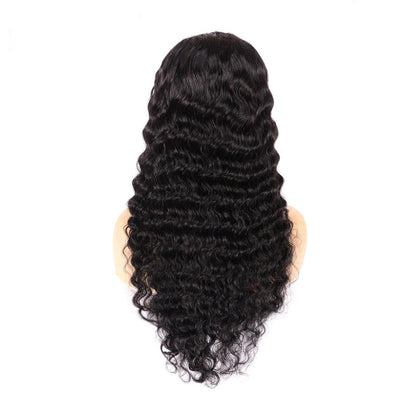 Pre Plucked Swiss 360 Lace Deep Wave Wig Best Brazilian Human Virgin RoseHair Wig - Rose Hair