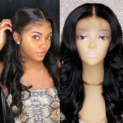 Rose Hair Loose Wave Best Brazilian Virgin Human Hair Full Lace Gorgeous Soft Hair Wig - Rose Hair