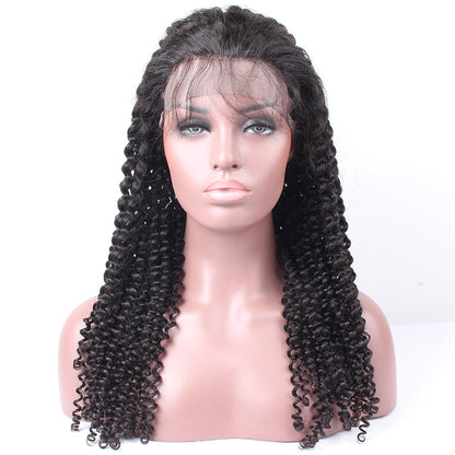 Rose Hair Full Lace Kinky Curly Best Brazilian Virgin Human Hair Gorgeous Soft Hair Wig - Rose Hair
