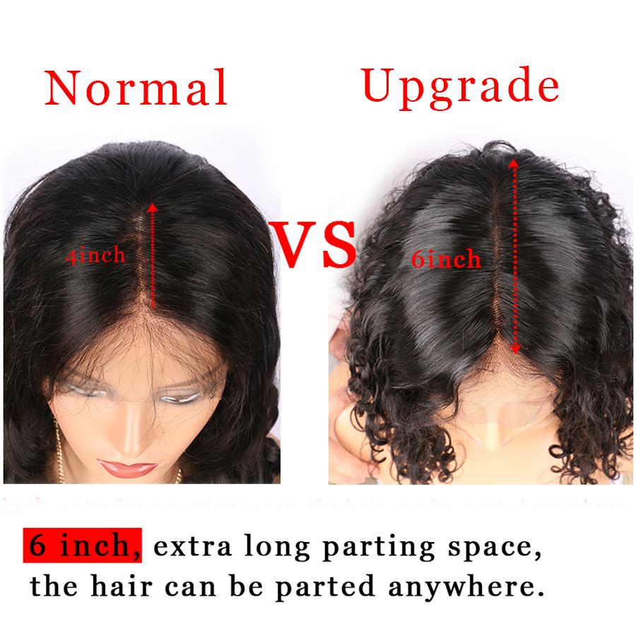 150% Density Affordable Best Human Virgin Hair 13x6 Lace Front Wig - Rose Hair