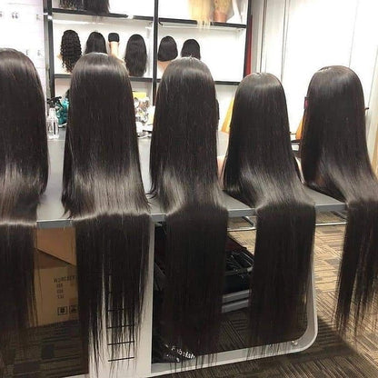 Rose Hair Brazilian Virgin Human Hair  13*4/ 13*6/ 360/ Full Lace Wig 150% Density Long Hair All Texture - Rose Hair