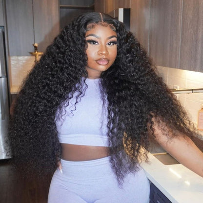 Melting!! RoseHair 13x6 Swiss HD Lace Frontal Wigs 150% Density 100% Human Hair Invisible HD Lace Wigs - Rose Hair