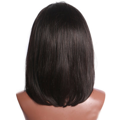 Deep Side Part Bob Wig 13x6 Lace Frontal Wig - Rose Hair