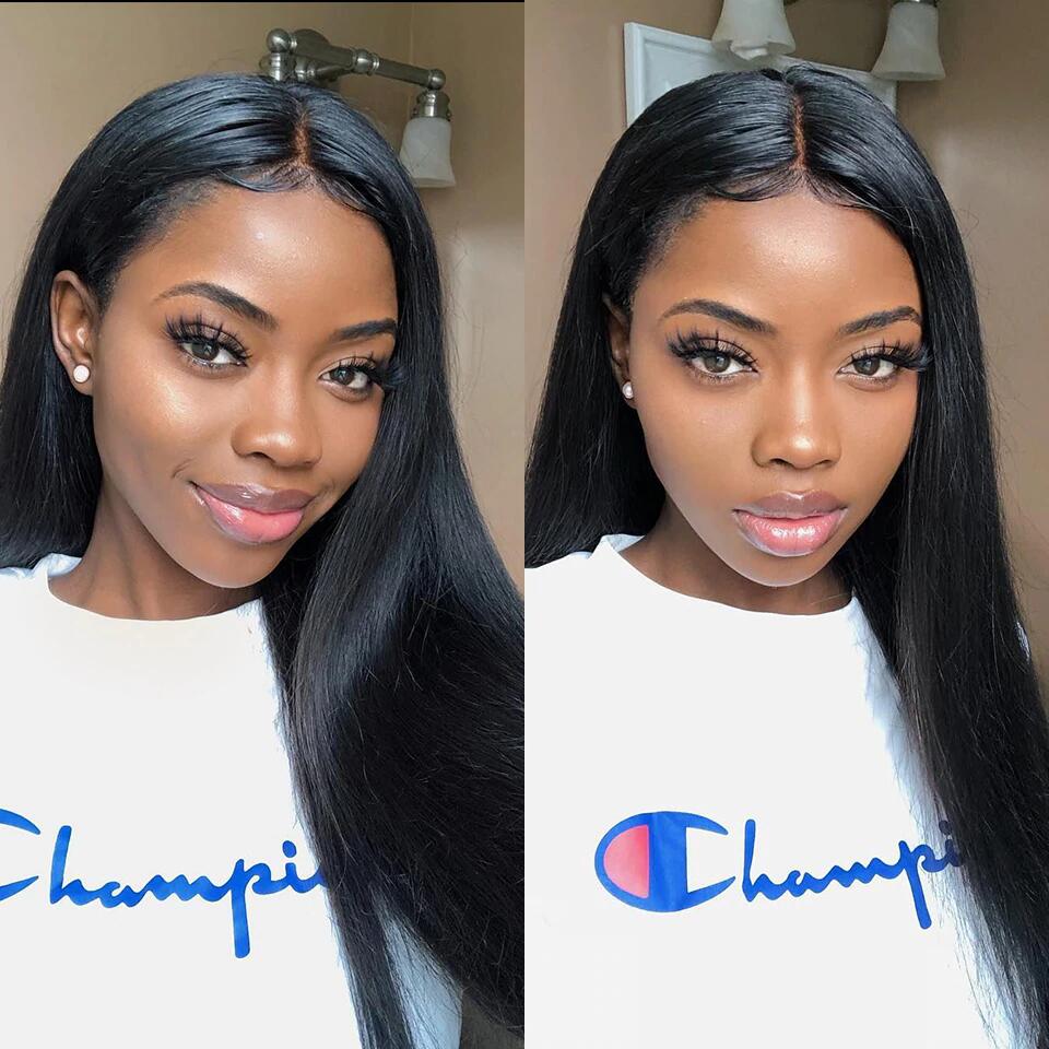 Pre Plucked Breathable 360 Lace Wig 100% Human Hair Glueless Wigs All Texture - Rose Hair