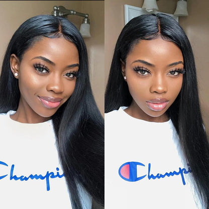 Pre Plucked Breathable 360 Lace Wig 100% Human Hair Glueless Wigs All Texture - Rose Hair