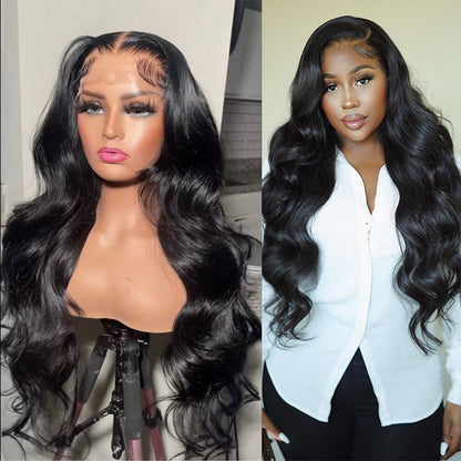 Rose Hair 13x4 Lace Frontal Wig Pre Plucked With Baby Hair 100% Brazilian Human Virgin Hair