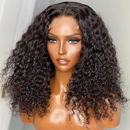 High Density Wet And Wavy High Density Glueless 4x4 Lace Closure Wig